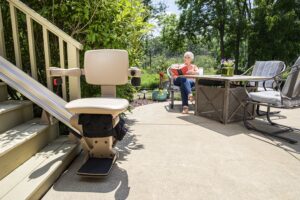 Elite Outdoor straight stairlifts