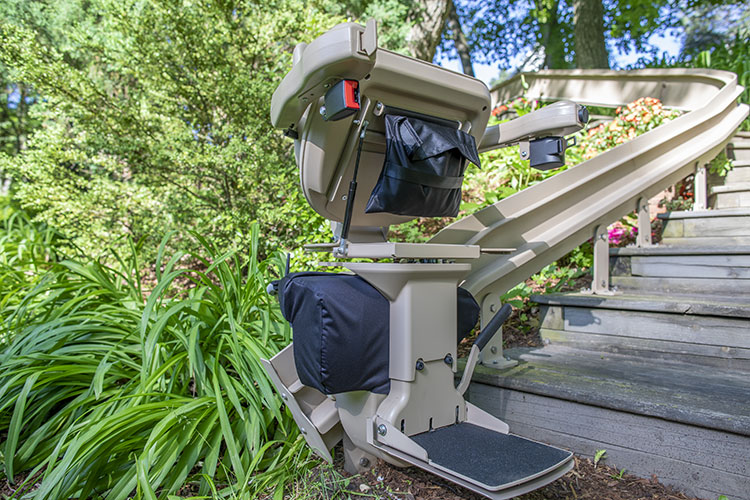 Elite Outdoor Straight SRE 2010E E J Stairlifts Medical Supply